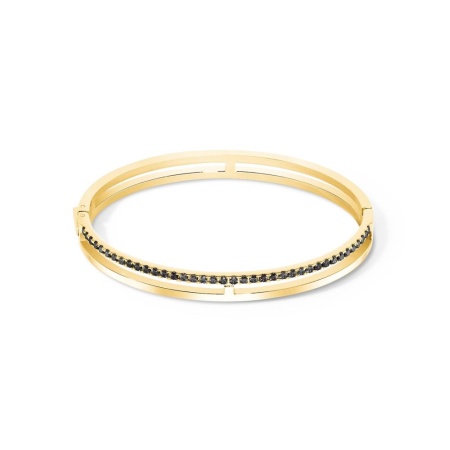 Браслет Coeur de Lion, Black-Gold, 0136/32-1316 17